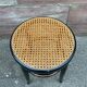 Thonet type curved wooden piano stool