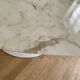 Oval Knoll Saarinen table, Calacatta marble, 198cm, year 2022, tulip.