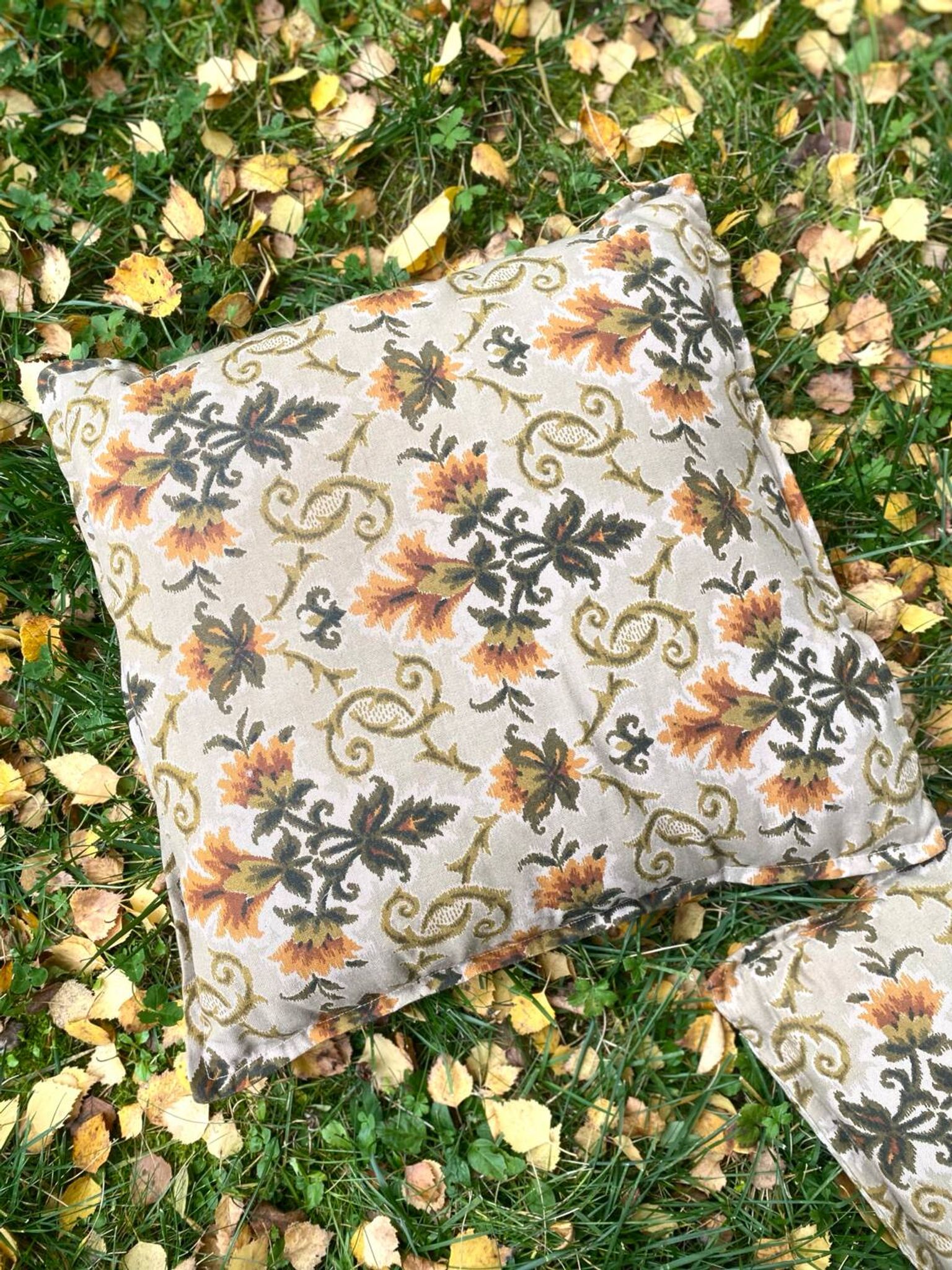 Duo of jacquard cushions 70