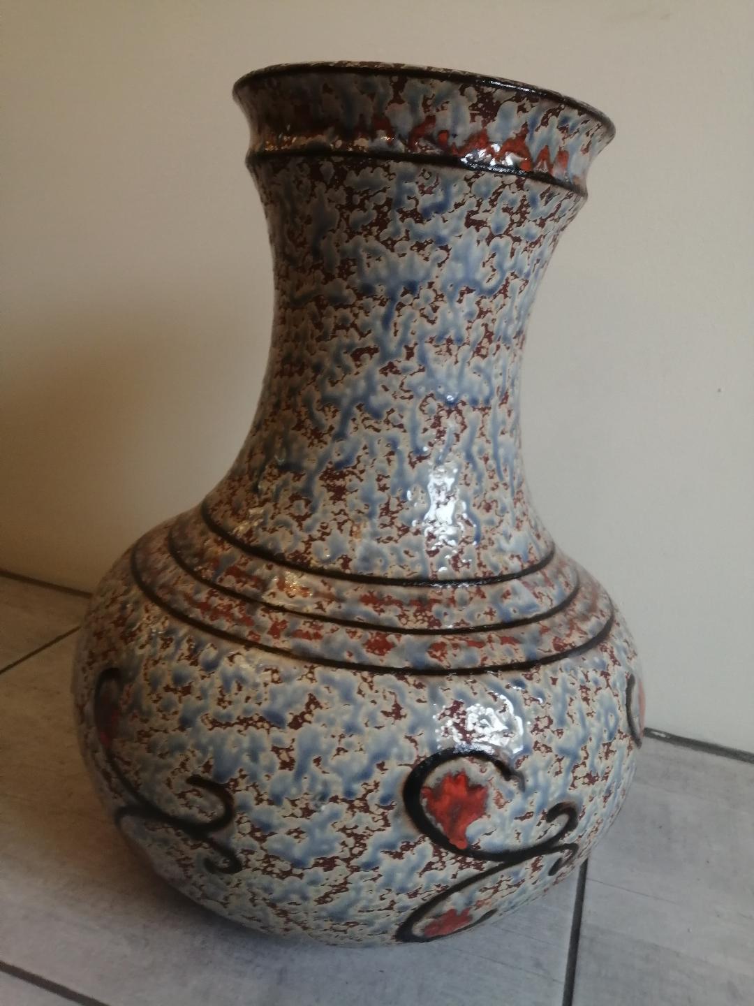 Vase 60s scheurich west germany