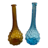 Carafes en verre d’empoli