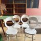 4 chaises modèle mouette Baumann
