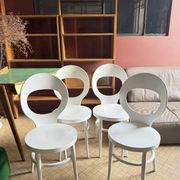 4 chairs model Mouette Baumann