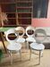 4 chairs model Mouette Baumann