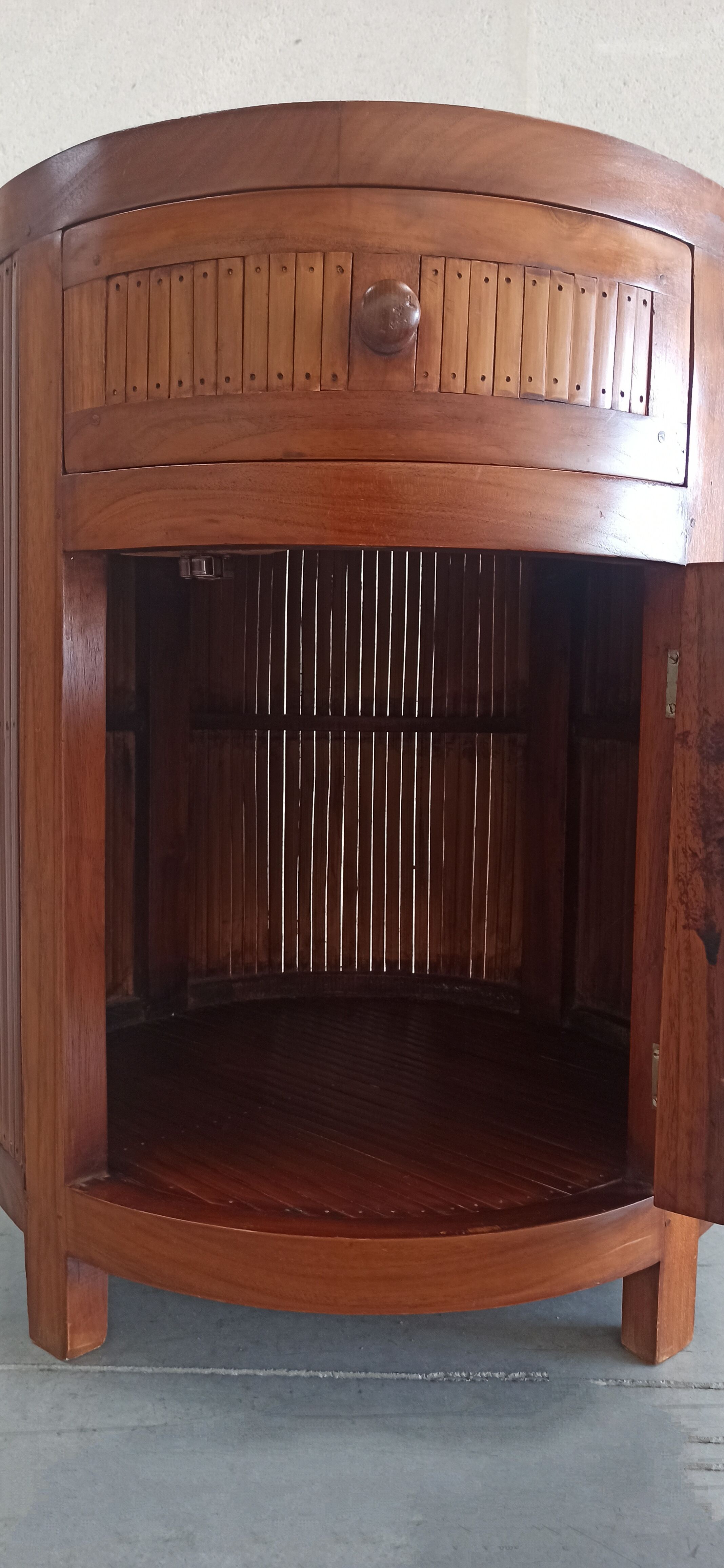 Exotic wood accent furniture