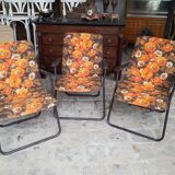 3 folding chairs