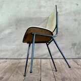 Ensemble de 4 chaises 1950