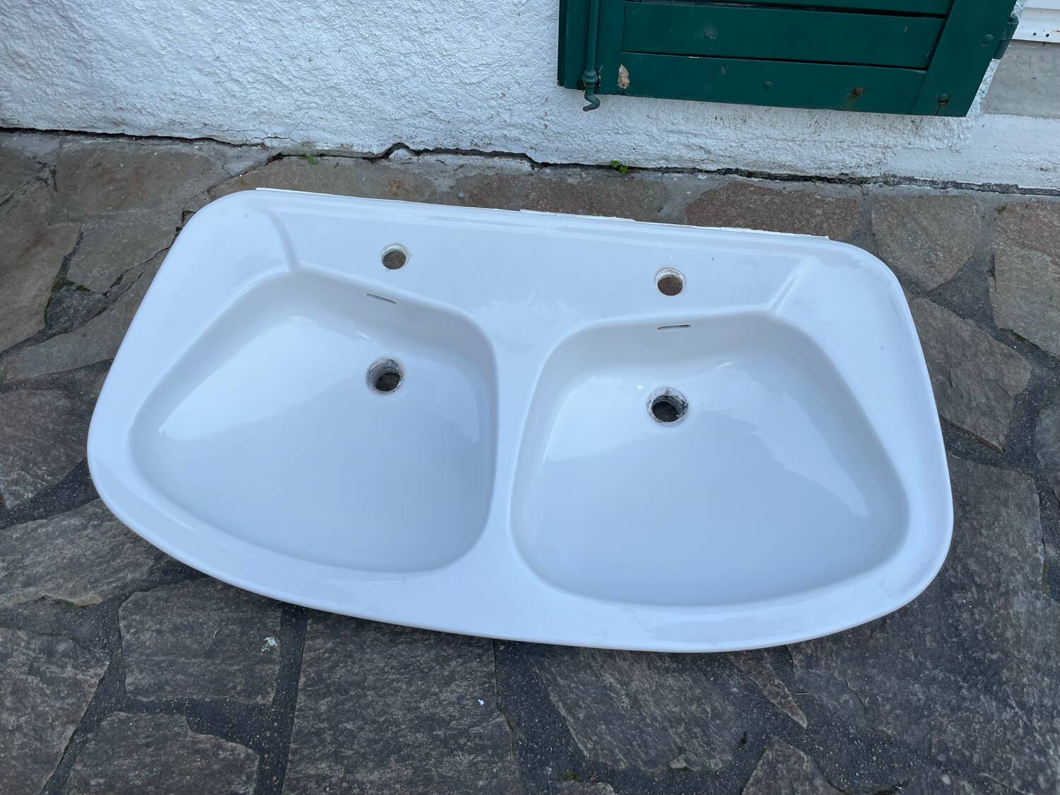 Vintage double basin Jacob Delafon - Valencay model