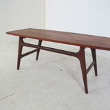 Teak coffee table by Louis van Teeffelen for Wébé, 1950s