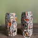 Pair of "Picassiette" vases