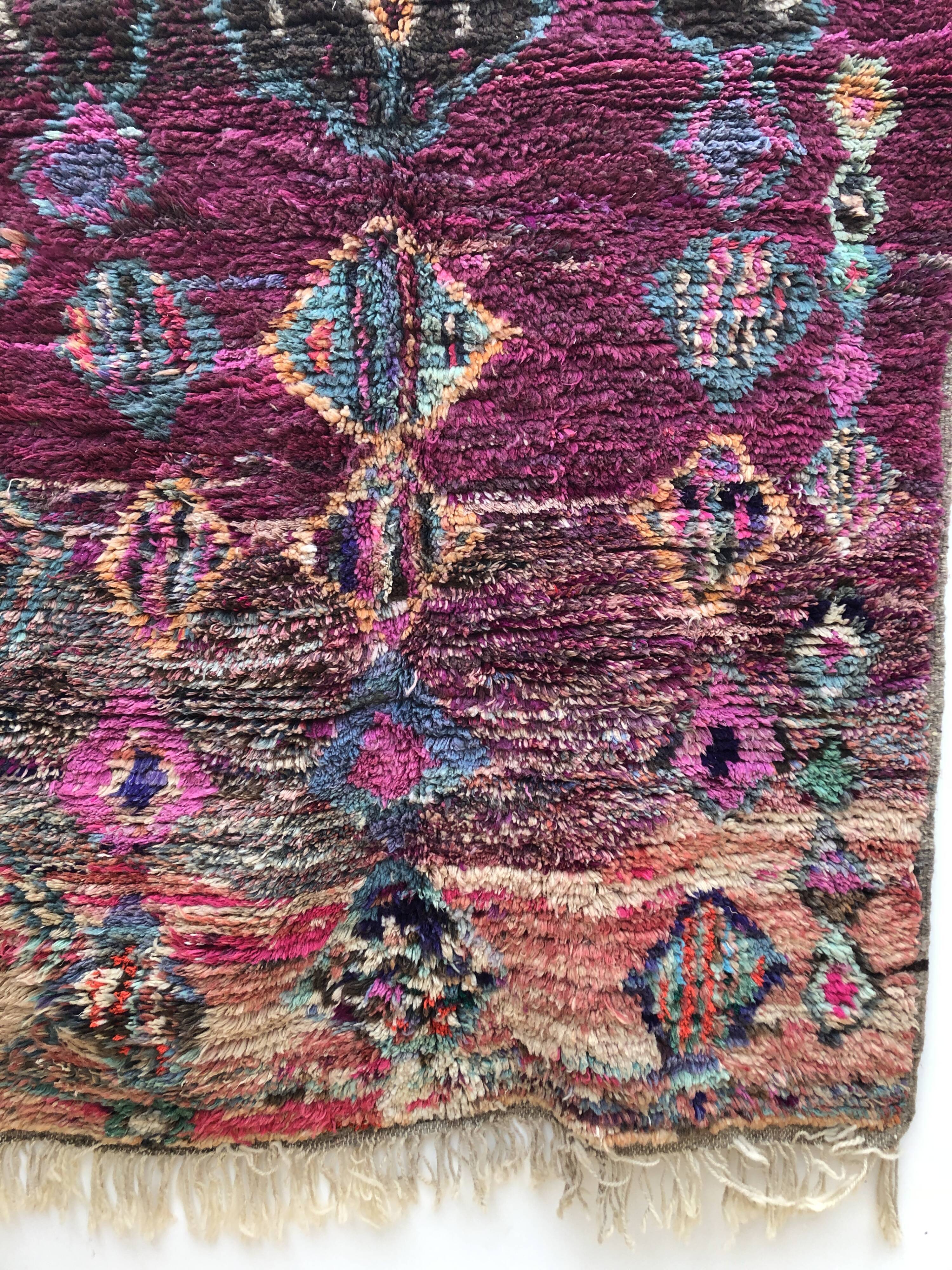 Berber carpet Boujaad 2.22x1.46m