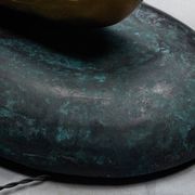 Sculpture lumineuse en bronze « Pêcheur » de Carlo Lorenzetti, Pays-Bas, 2019