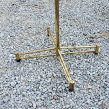 Valet de chambre of the 50s in gilded brass and wood