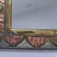 Three metal mirrors brass copper silver metal 80s
