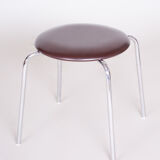 Pair of 1960s Bauhaus stools - Central European