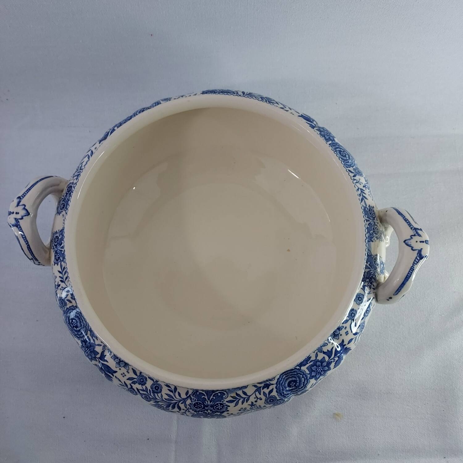 Villeroy & Boch "Burgenland" Soup Tureen in Blue Earthenware - Collectible Condition