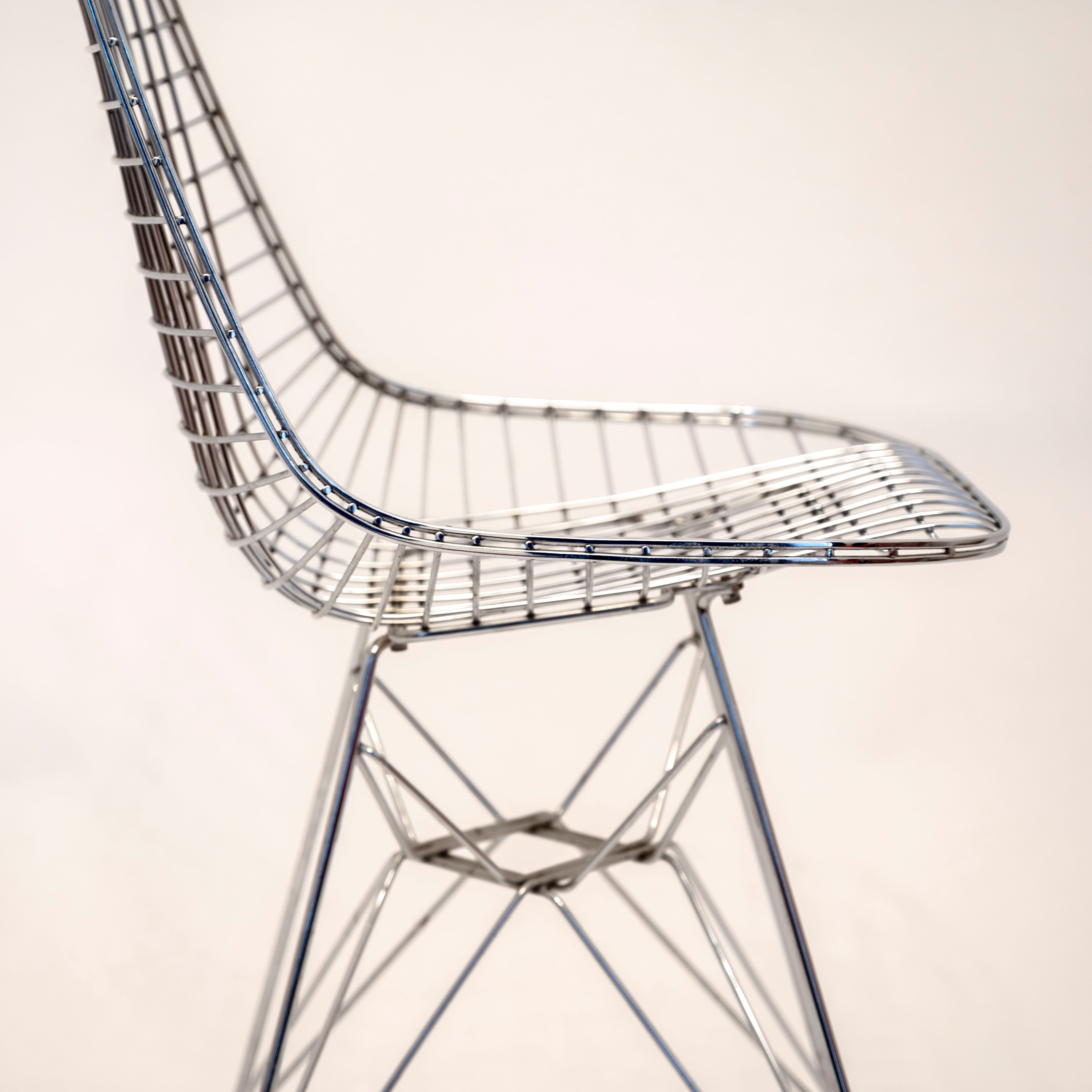 Set of 4 DKR chairs by Charles & Ray Eames for Herman Miller, year 50