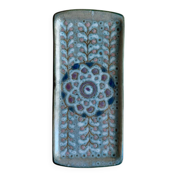 Glazed ceramic cake dish, Danuta Le Hénaff