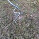 Vintage designer chair in plexiglass and chrome 1980