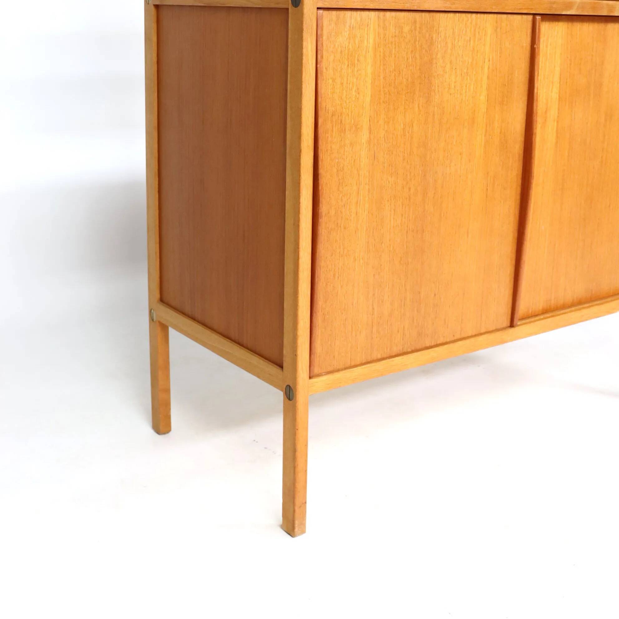 Teak bookcase by Bertil Fridhagen 1960s
