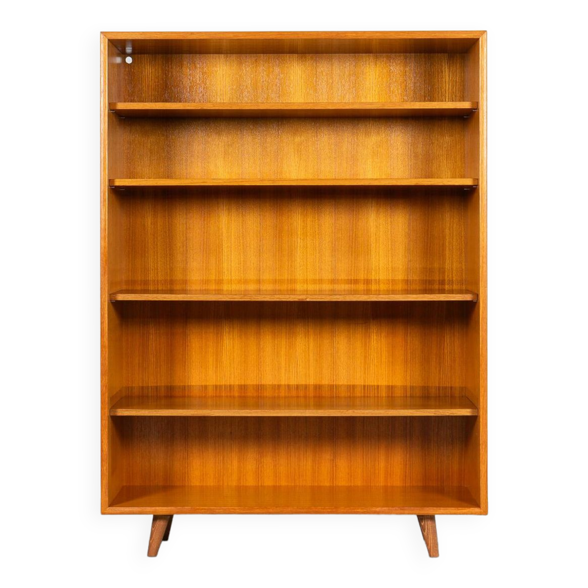 Mid Century Teak Bookcase or Library from Germany, circa 1950