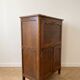 Louis XV drop-leaf secretary in solid oak