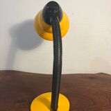 Semi-articulated metal lamp from the 80s