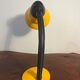 Semi-articulated metal lamp from the 80s