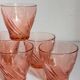 Nine Vereco glasses in Rise glass 80s