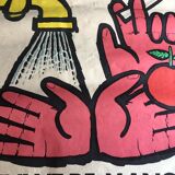 Old vintage poster B. Chadebec 1987