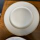 6 assiettes plates porcelaine de Limoges Salmon & Co
