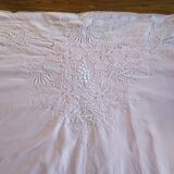 Set of old embroidered sheets