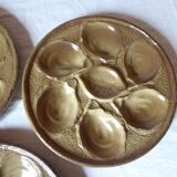 4 St Clément oyster plates