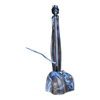 Daum Crystal Lamp Base France 1950s
