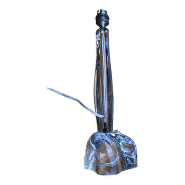 Daum Crystal Lamp Base France 1950s