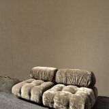 Canapé camaléonda en velours ras par Bellini pour B&B italia, design 1970