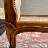 Louis XV style cherry bed