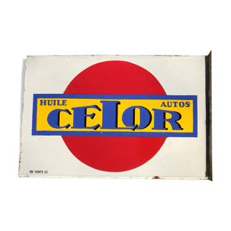 Celor enamelled autos oil plate