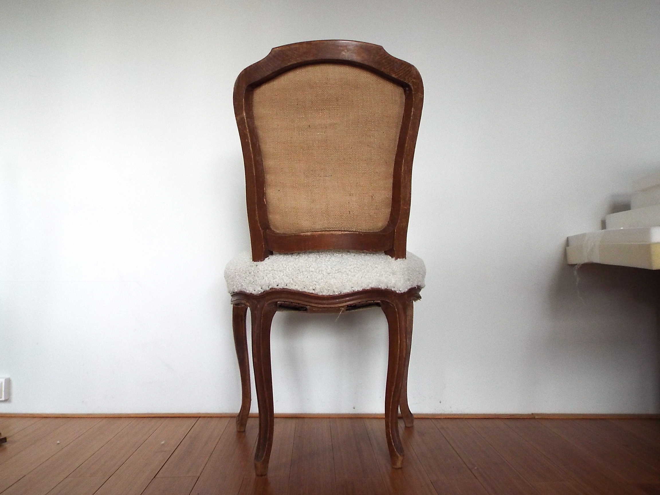 Chair style louis XV sheep