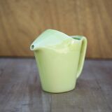 Saint Clement pitcher, modernist pitcher, yellow ceramic pitcher
