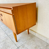 Scandinavian teak row