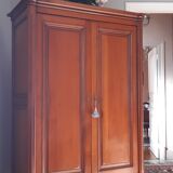 Cherry wood tv cabinet louisXVI
