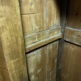 Large old pine cabinet