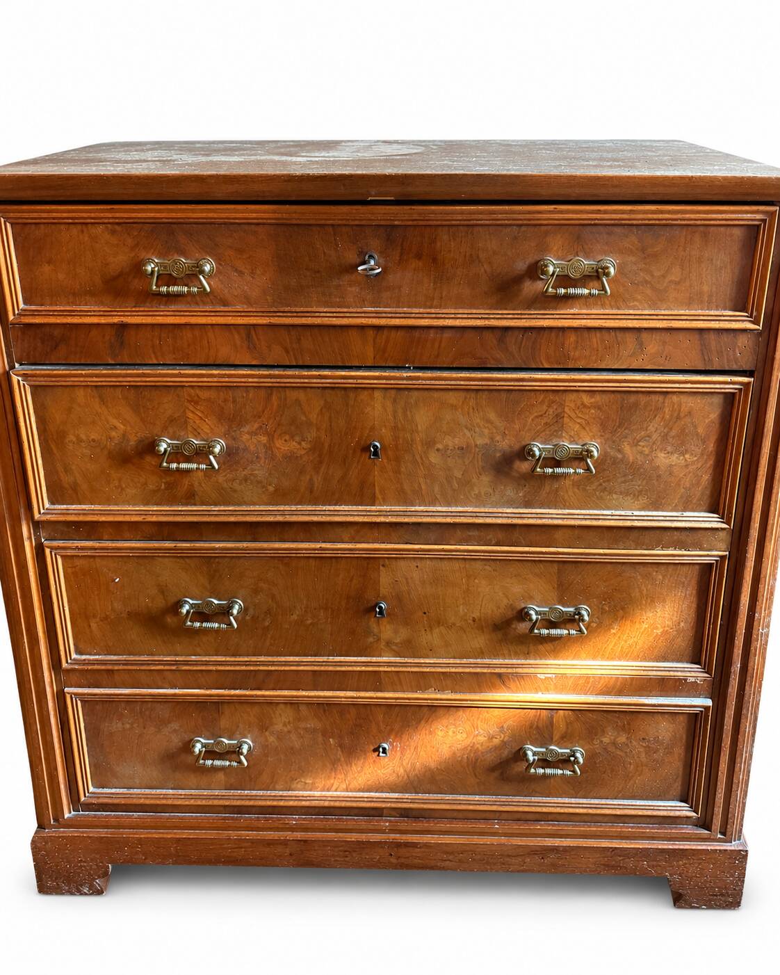 Commode ancienne 4 tiroirs en bois