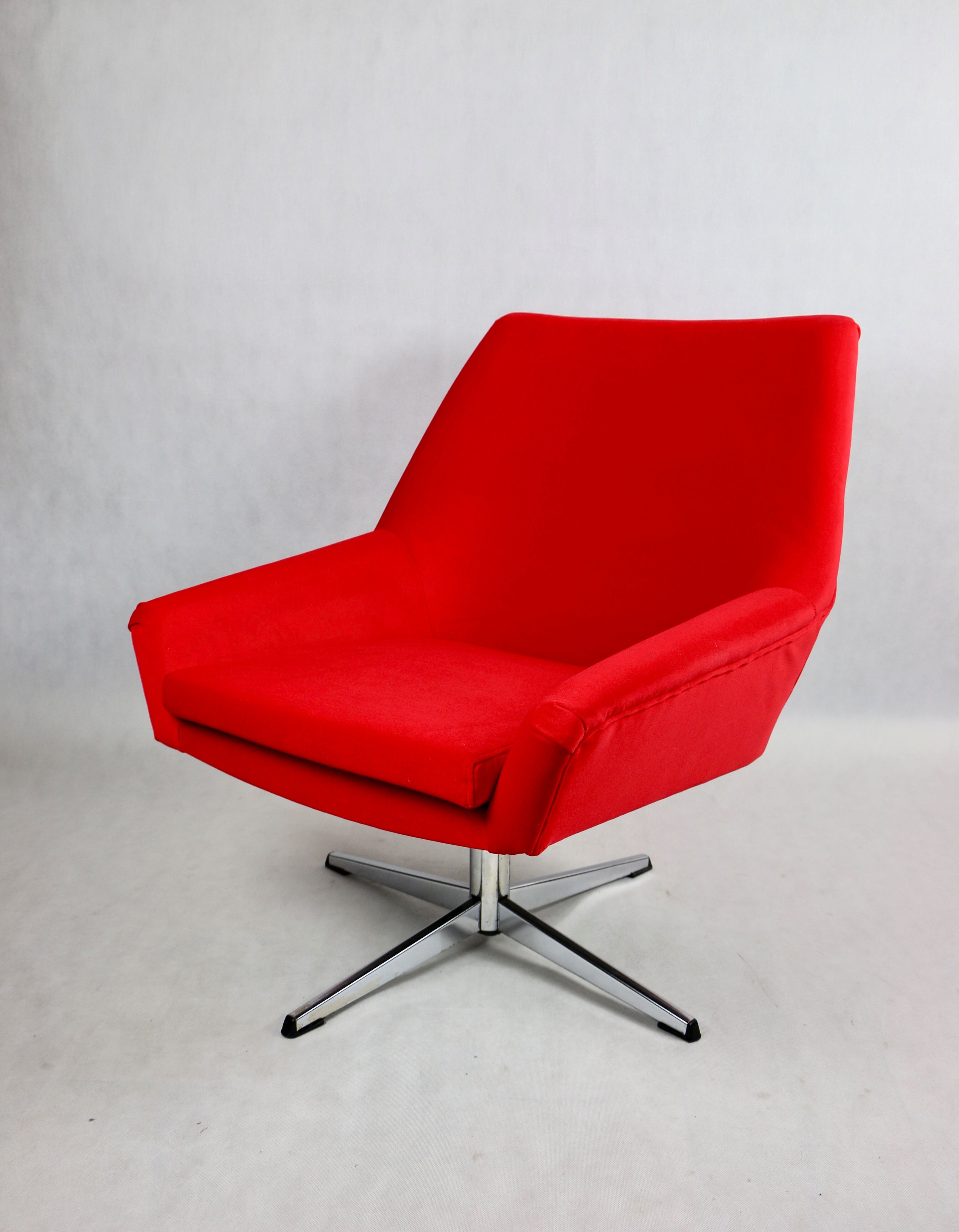Red Swivel Chair