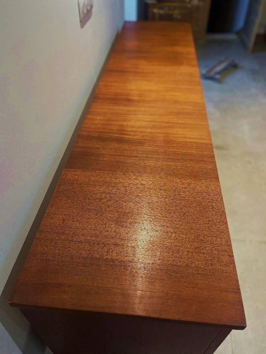 Vintage teak enfilade from the 60s-70s.