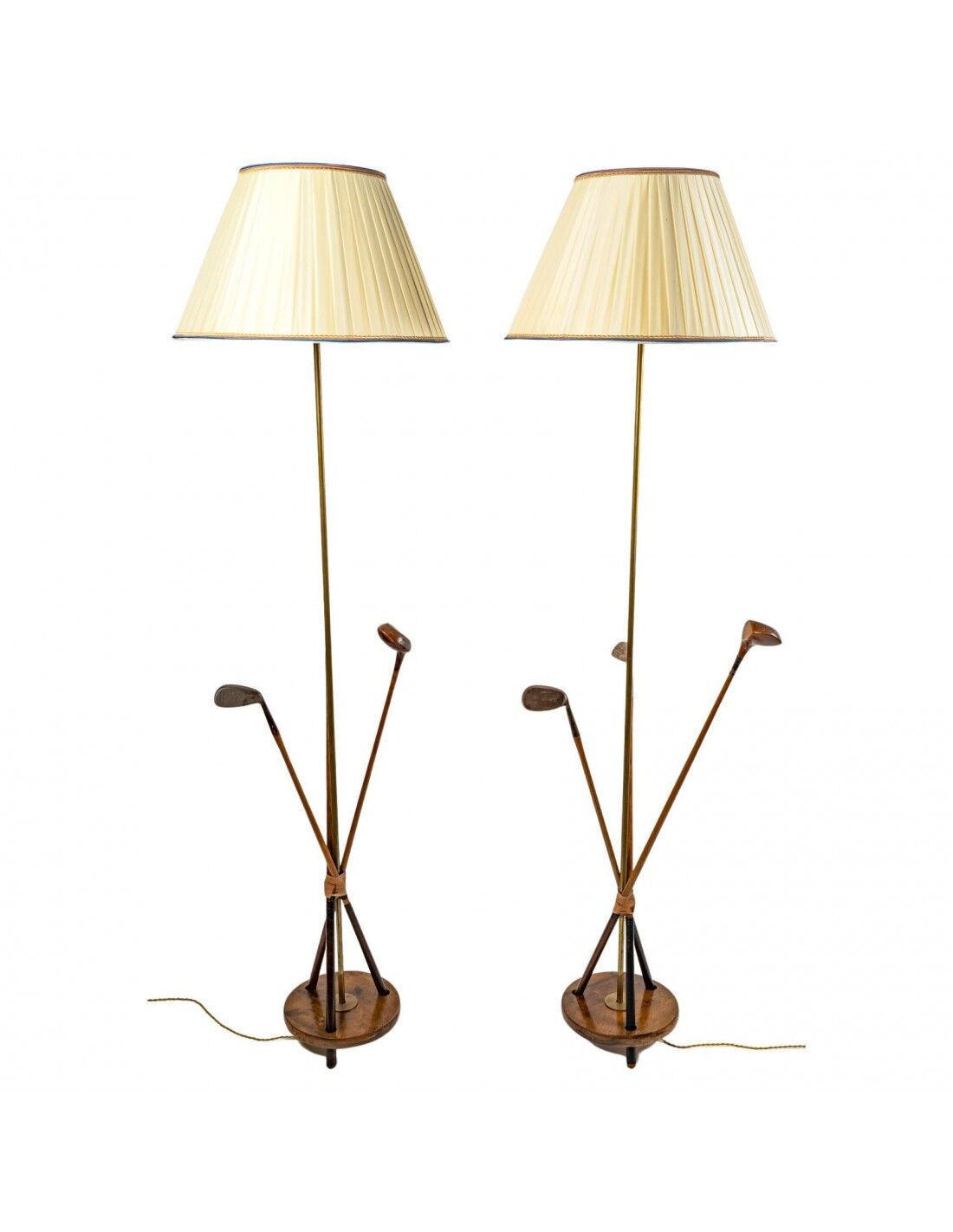 Paire de lampadaires "Golf"