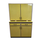 Yellow formica sideboard