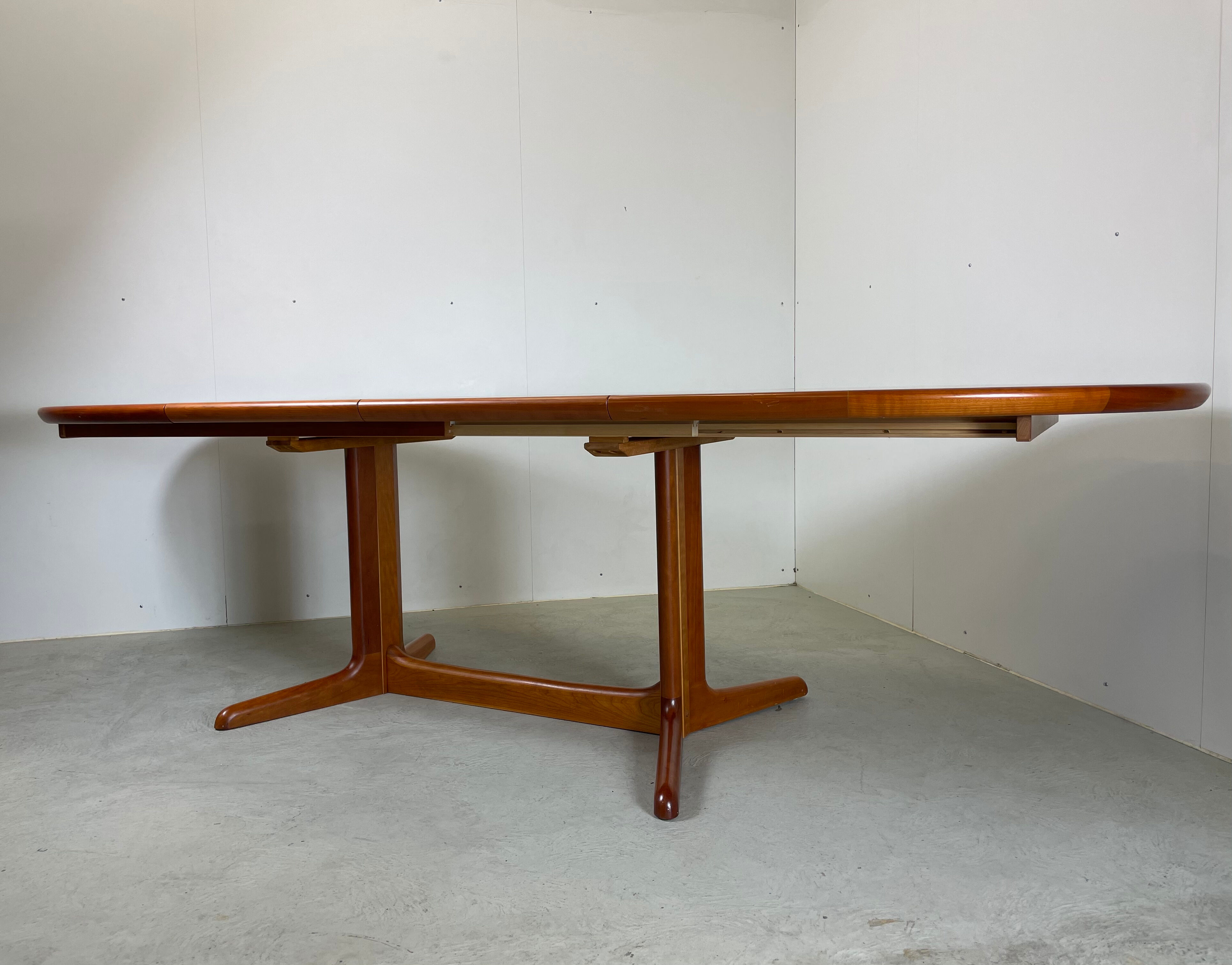 Danish midcentury teak dining table 1960s by Skovby