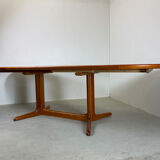 Danish midcentury teak dining table 1960s by Skovby